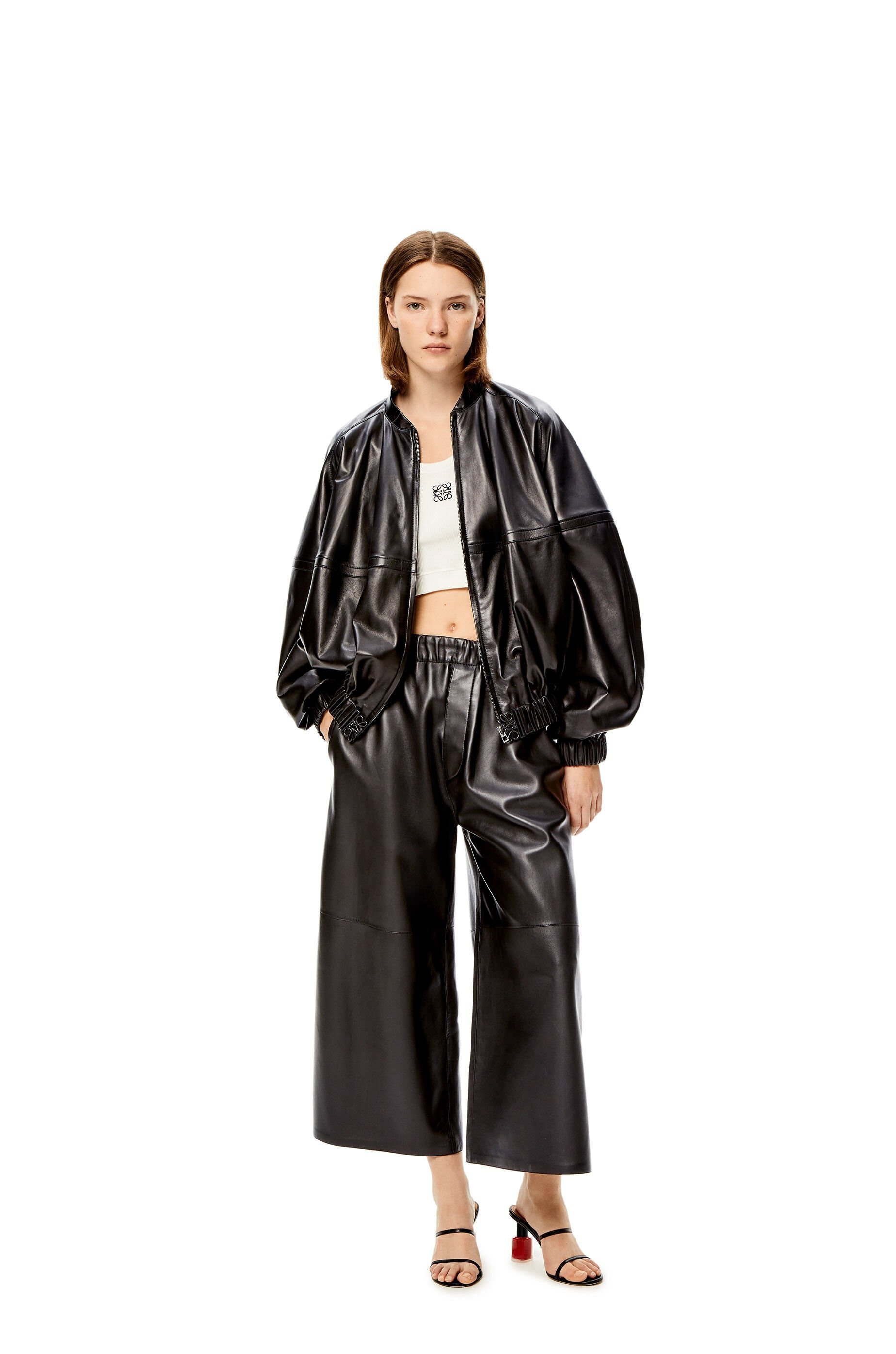 Bomber jacket in nappa - 2