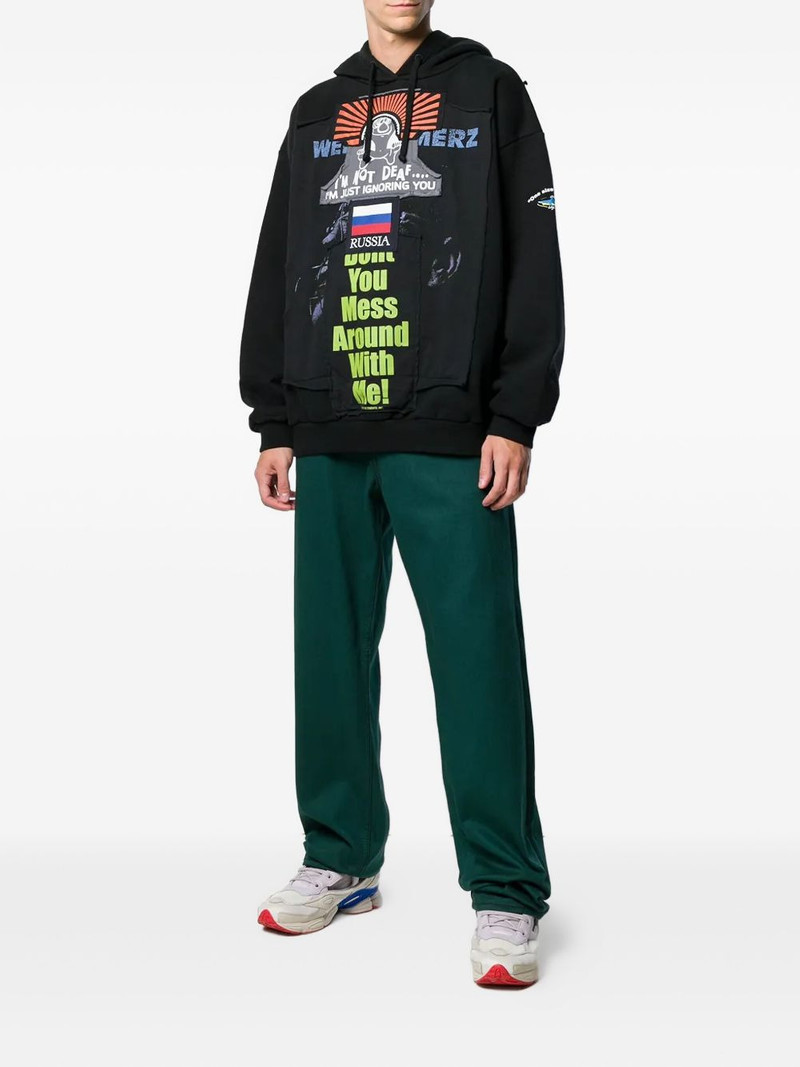 VETEMENTS graphic hoodie outlook