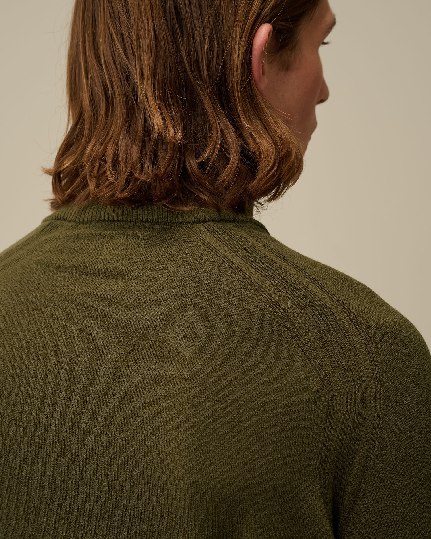 Extra Fine Merino Wool Half Zipped Knit - 5