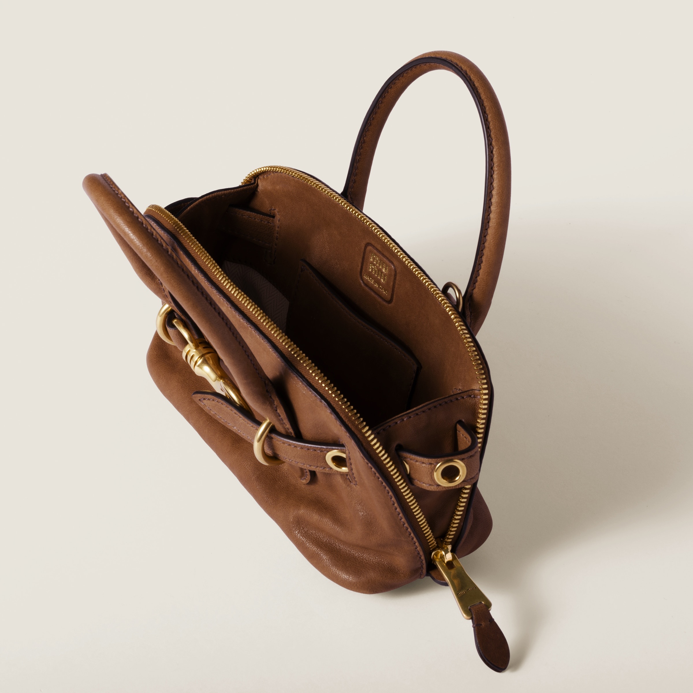 Aventure mini nappa leather bag - 4