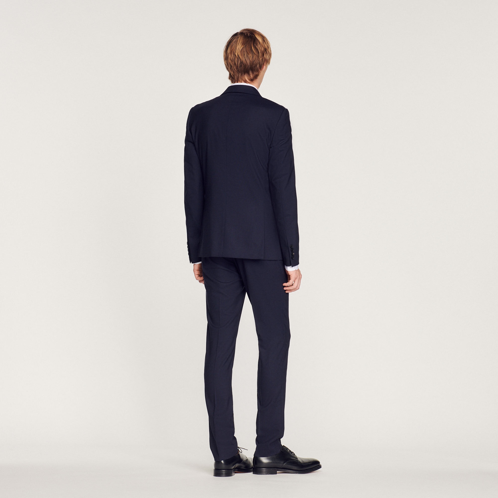 STRETCH WOOL SUIT JACKET - 5