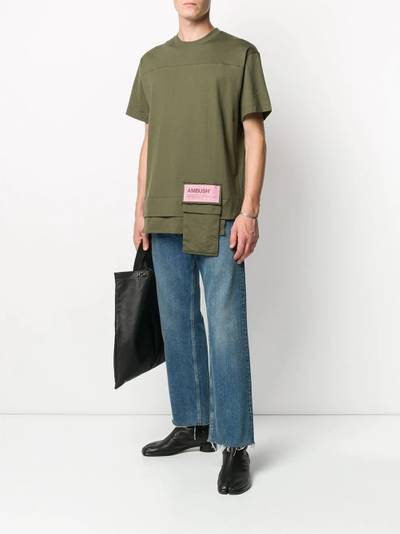 Ambush patch pocket cotton T-shirt outlook