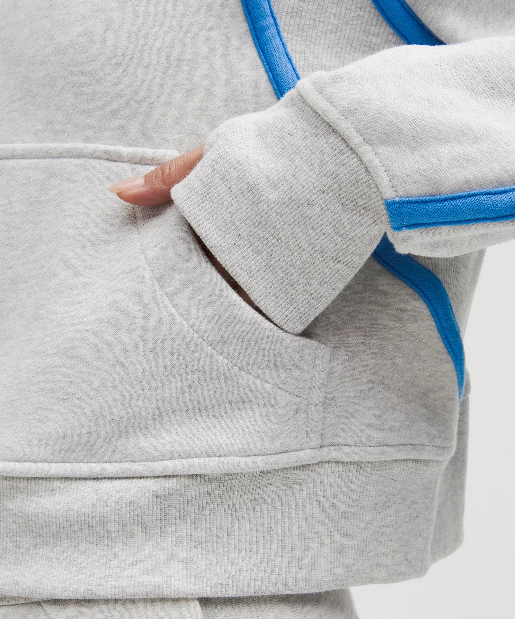 Scuba Oversized Half-Zip Hoodie *Trim - 5