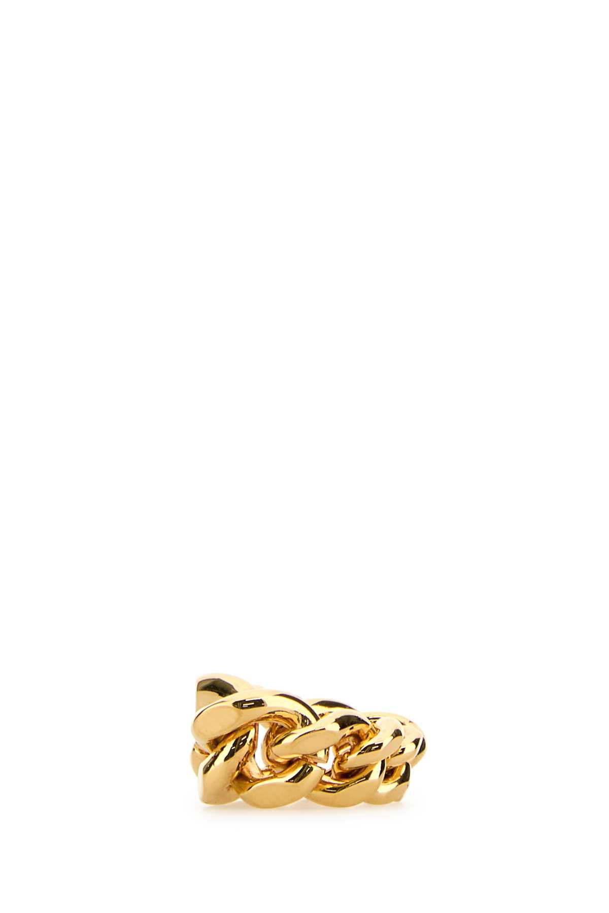 Jil Sander Women Gold Metal Ring - 2
