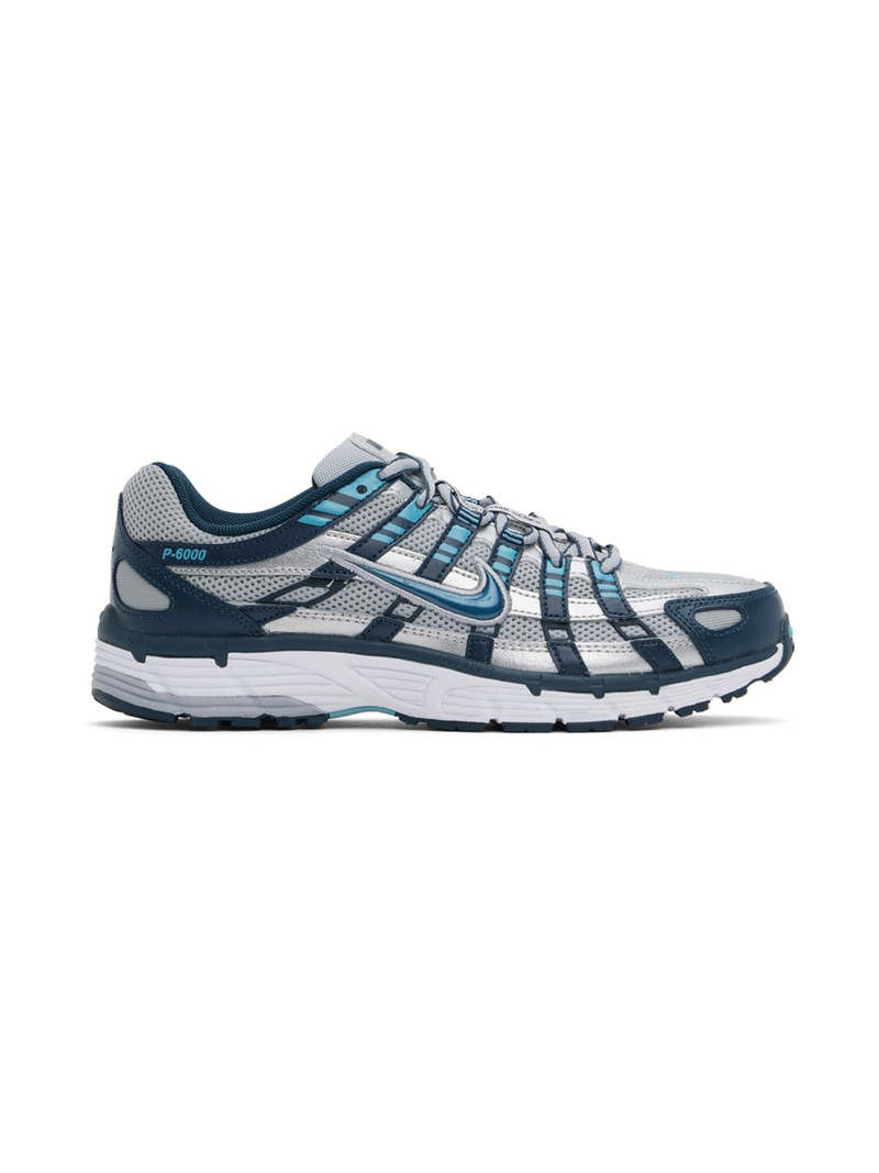 Blue & Gray P-6000 Sneakers - 1