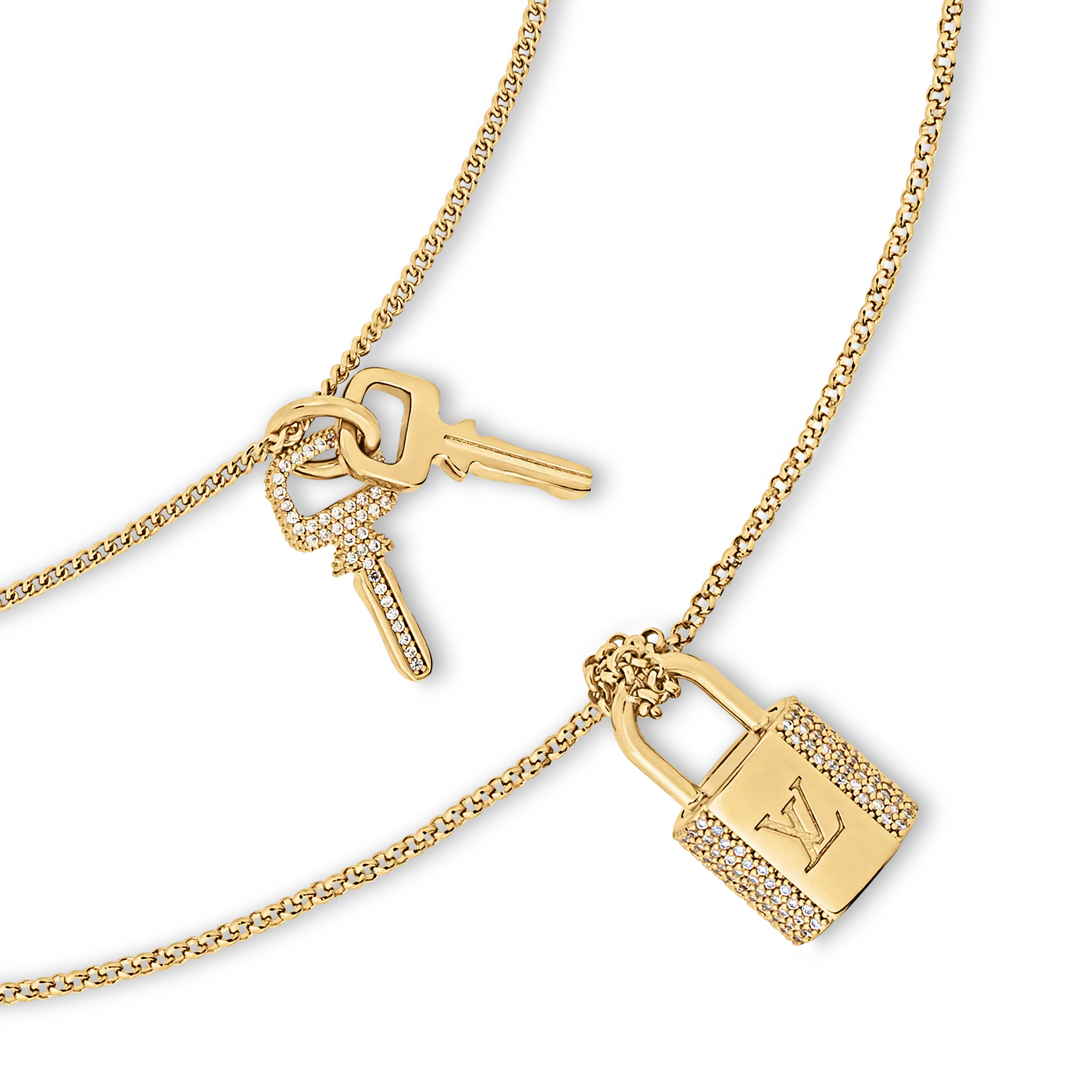 LV Padlock Necklace - 2