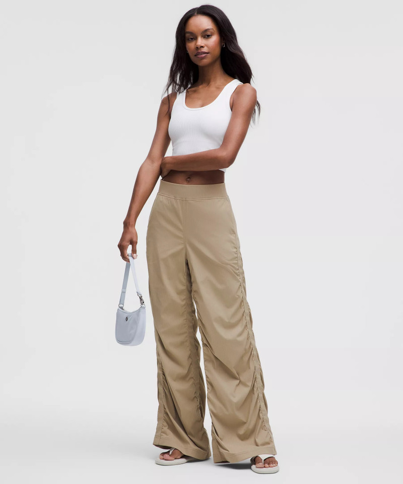 lululemon Ruched High-Rise Wide-Leg Pant outlook