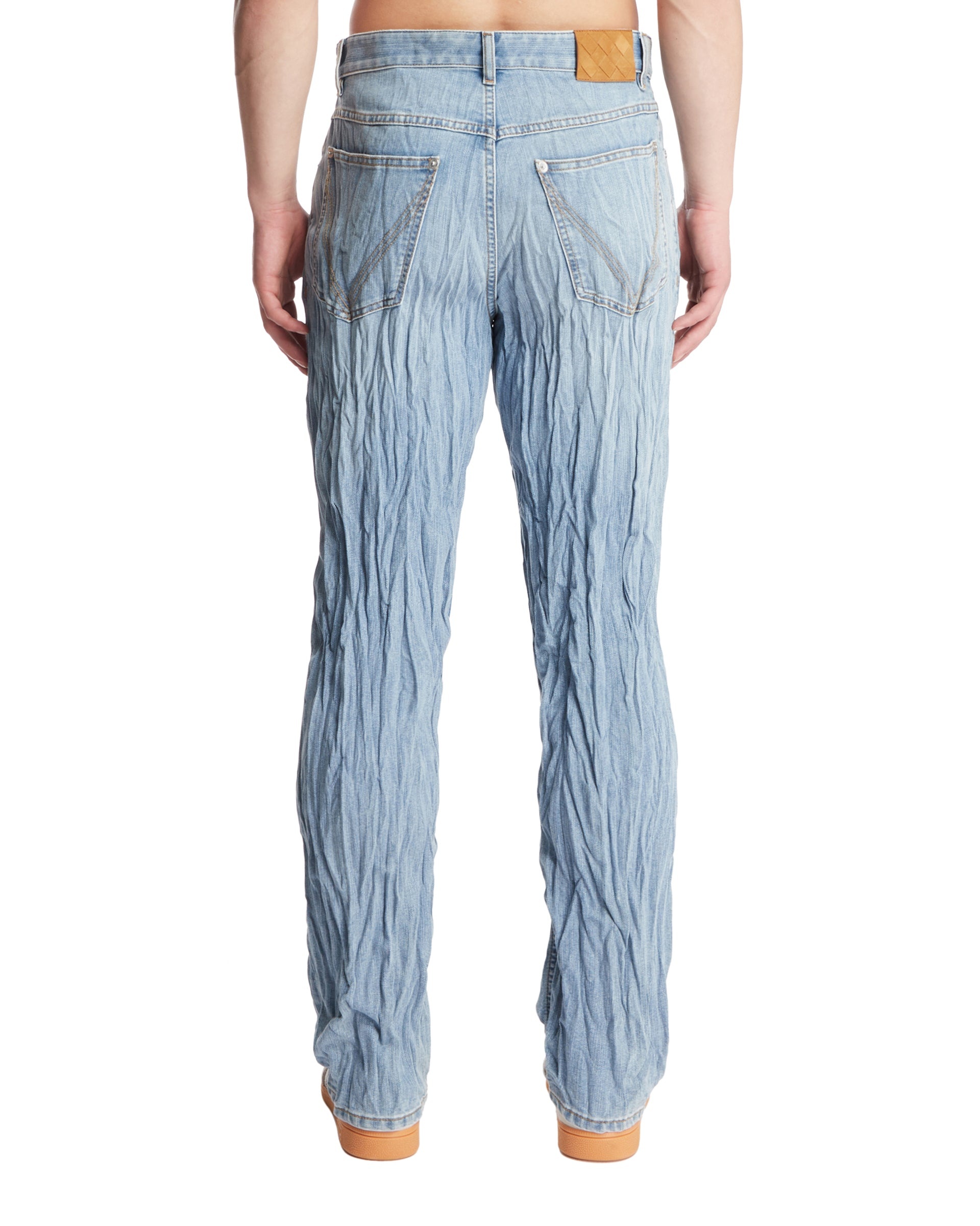 Light Blue Froisse Jeans - 3