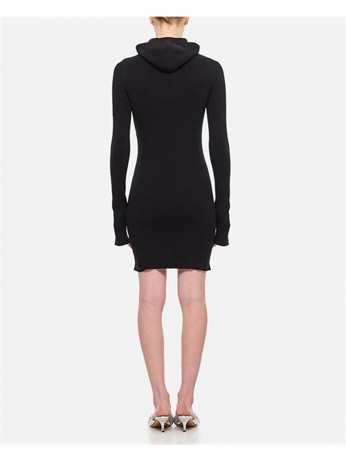 Fendi Women Wool Silk Ribs Mini Dress - 3