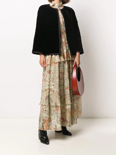 Etro quilted cape outlook