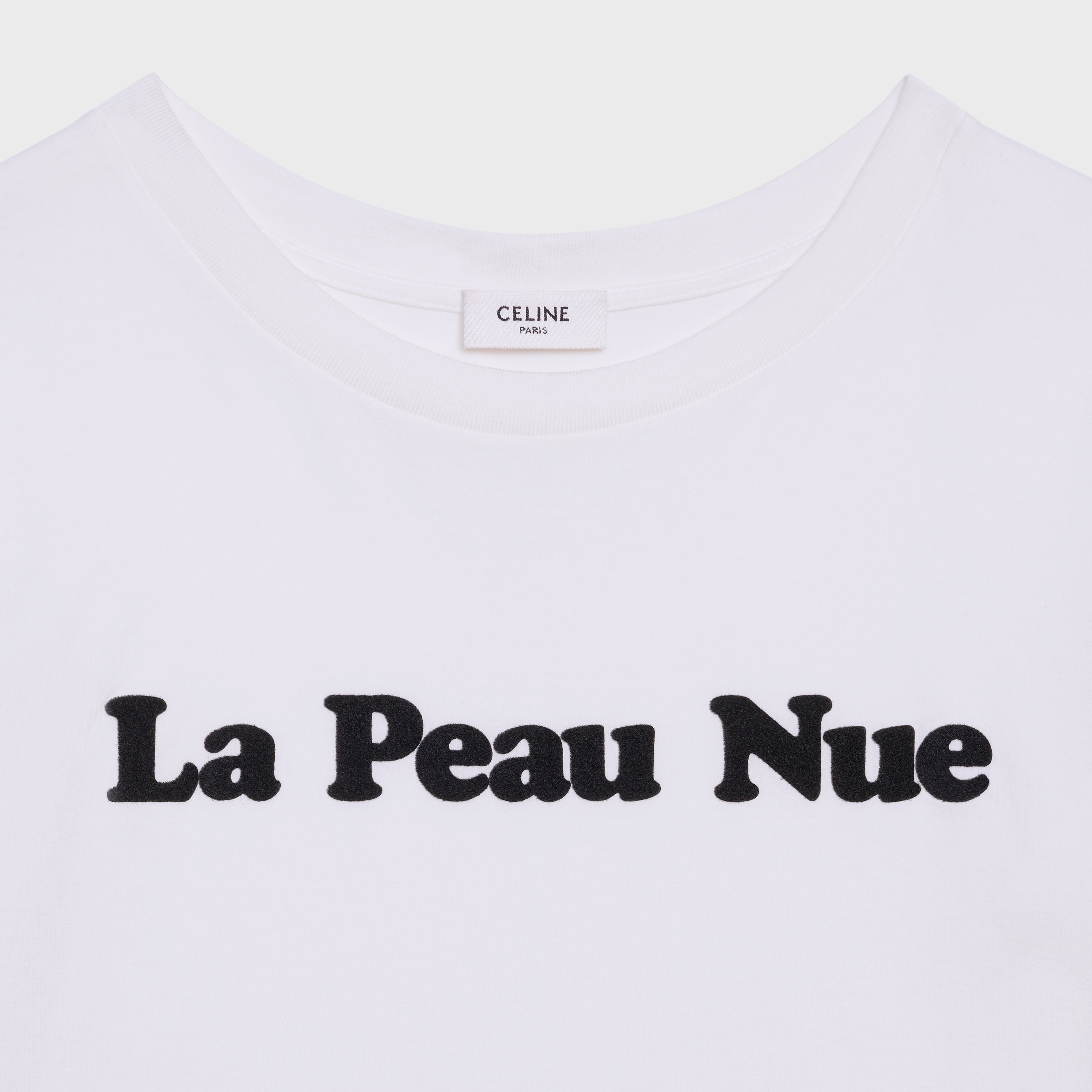 "LA PEAU NUE" COTTON JERSEY T-SHIRT - 3