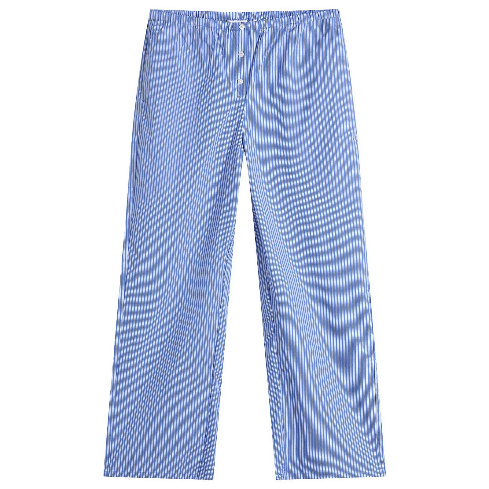 Good American Poplin Lace Trimmed Pull On Pants - 1