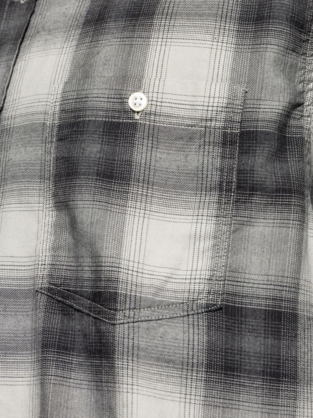 checked cotton shirt - 5
