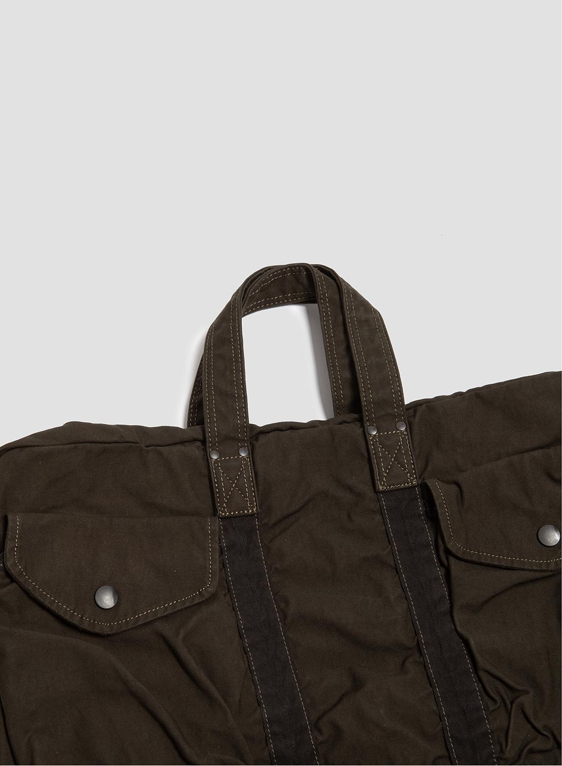 Porter-Yoshida & Co Crag 2Way Boston Bag Small in Khaki - 5