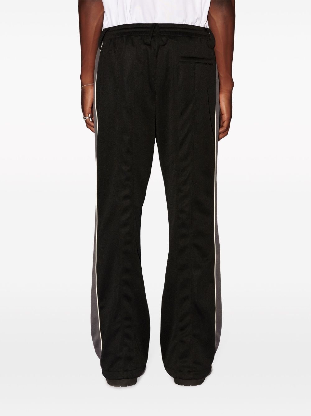 side-stripe track pants - 4
