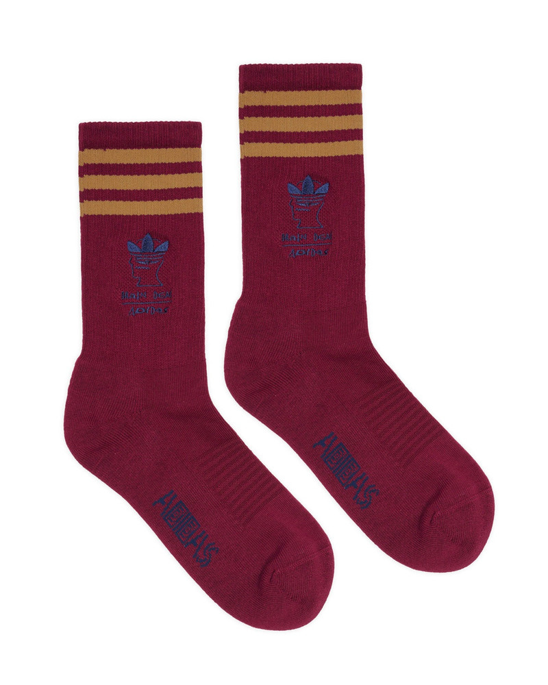 Brain Dead x Adidas Socks - Maroon 1