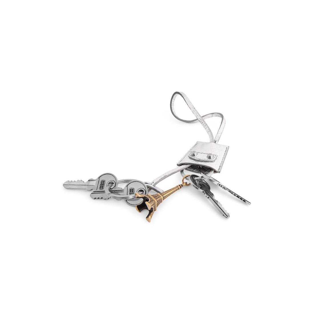 Women's Le City Charm Eiffel Metallized in Silver - 4
