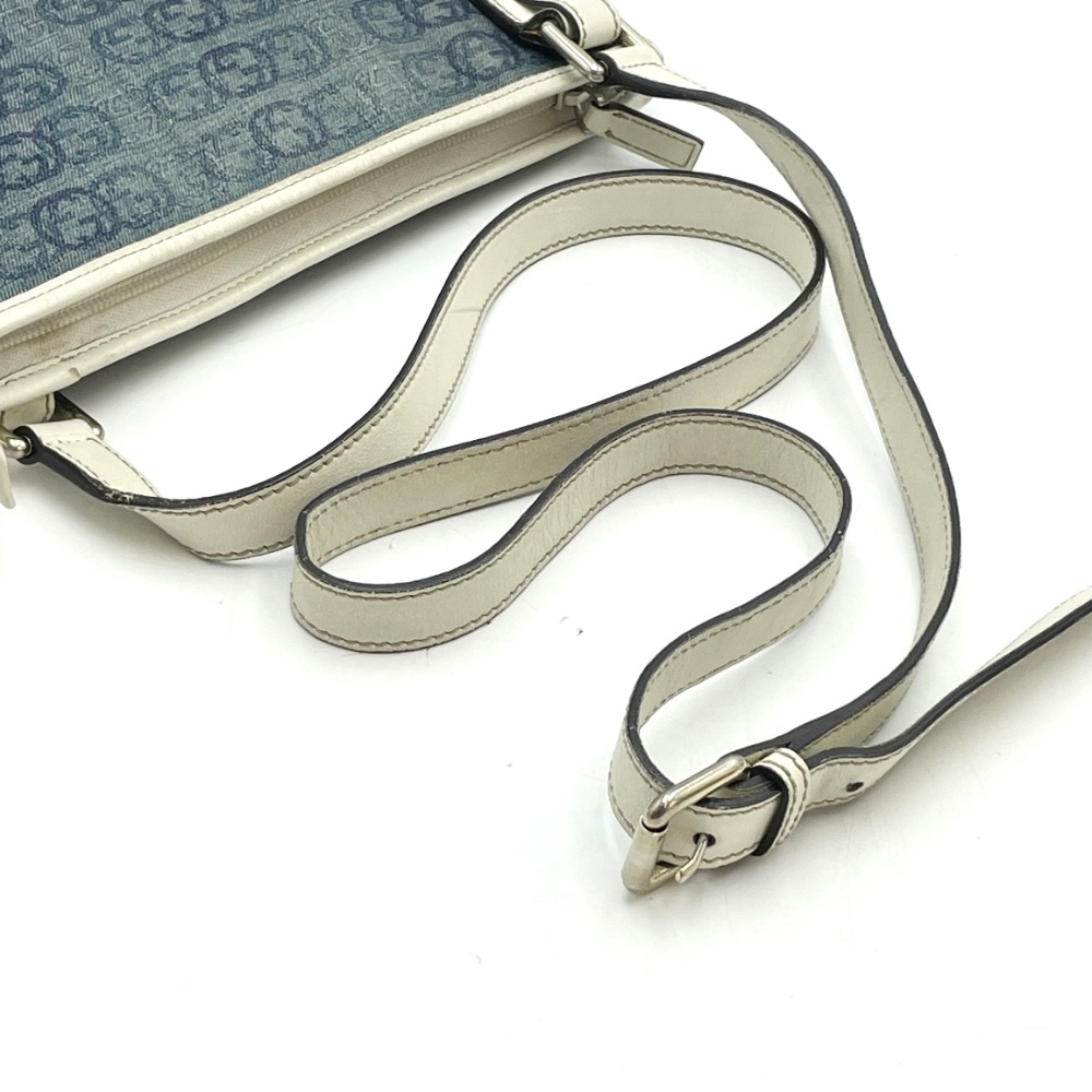 Gucci denim crossbody bag 257246 498879 - 8