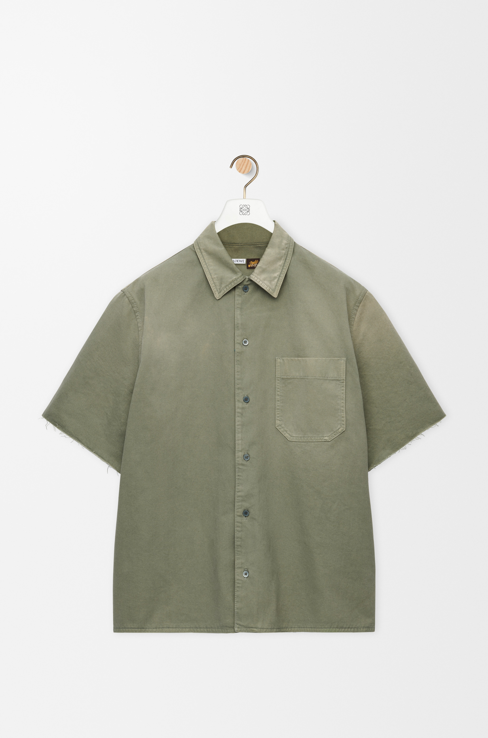 Anagram short sleeve shirt in cotton - 1