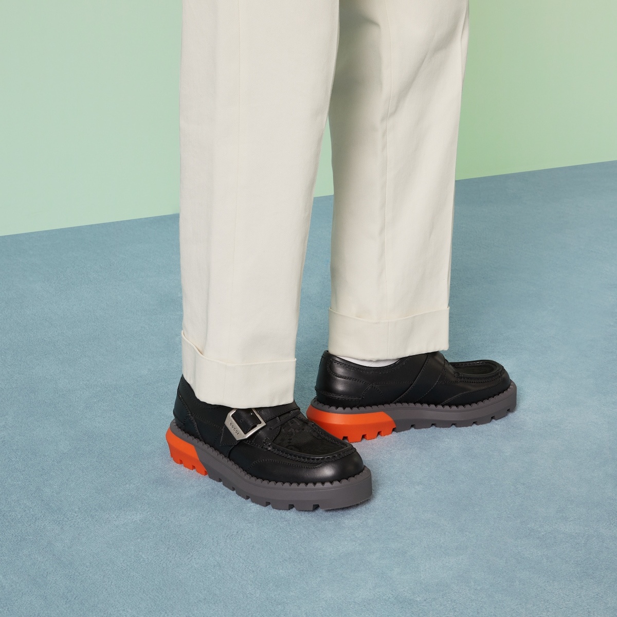 Men's GG lace-up shoe - 3