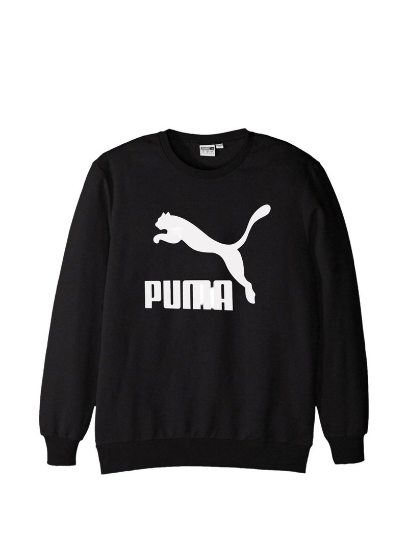 logo-print crew-neck sweatshirt 1