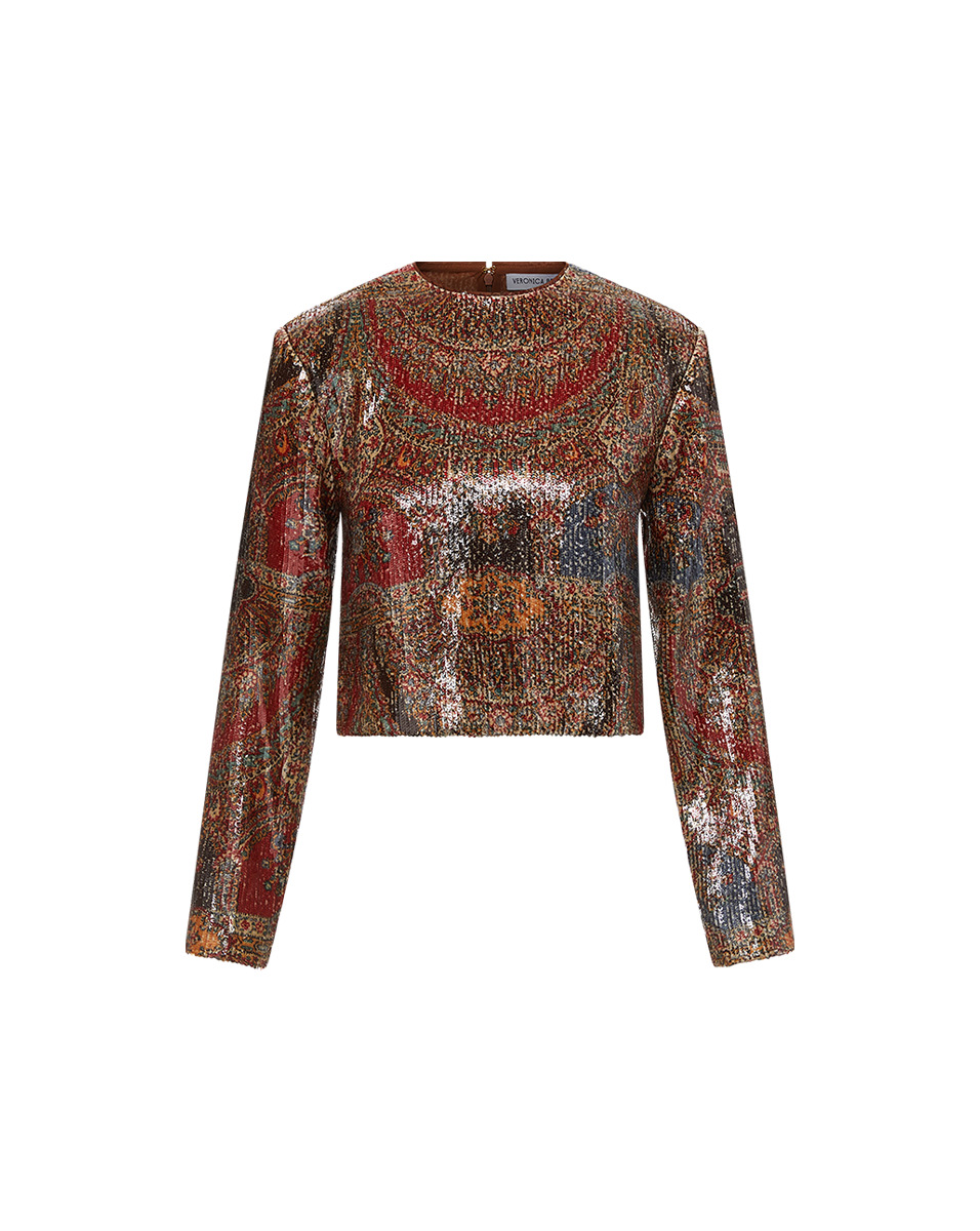 KIPPA SEQUIN TOP - 1