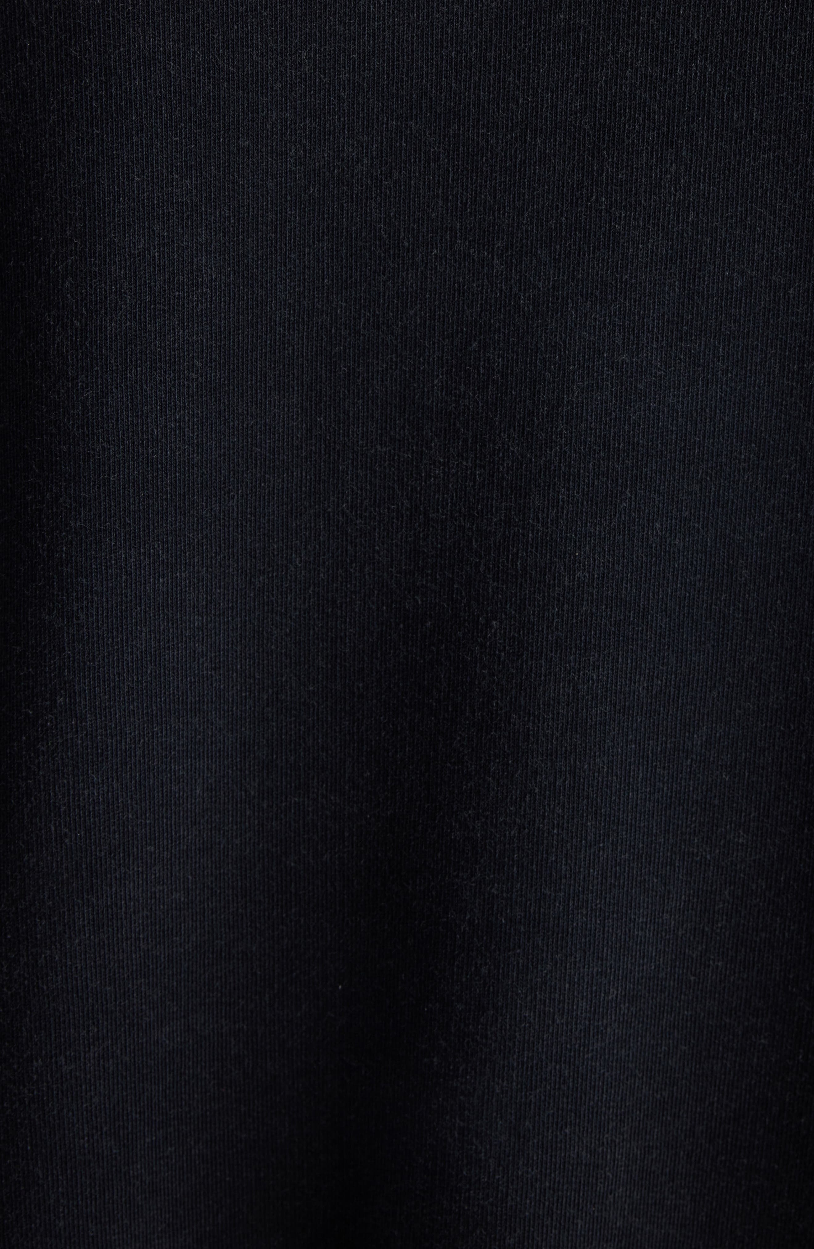 Balenciaga Large Fit Graphic Hoodie in Faded Washed Black at Nordstrom - 6