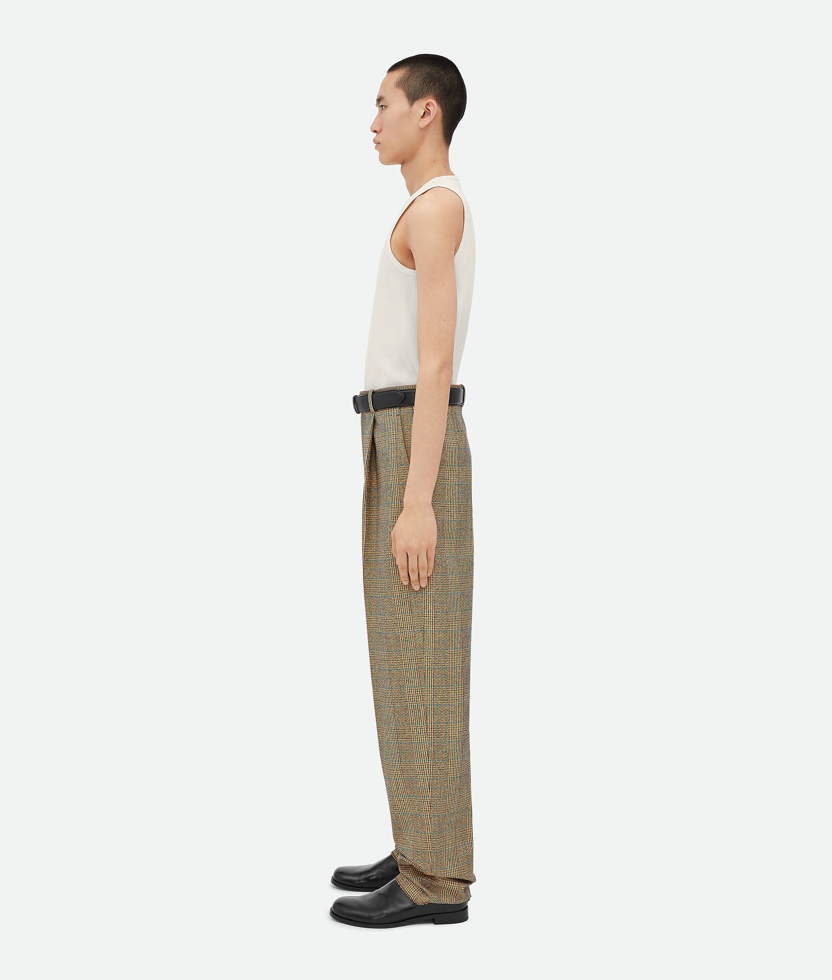 Prince Of Wales Wool Trousers - 2