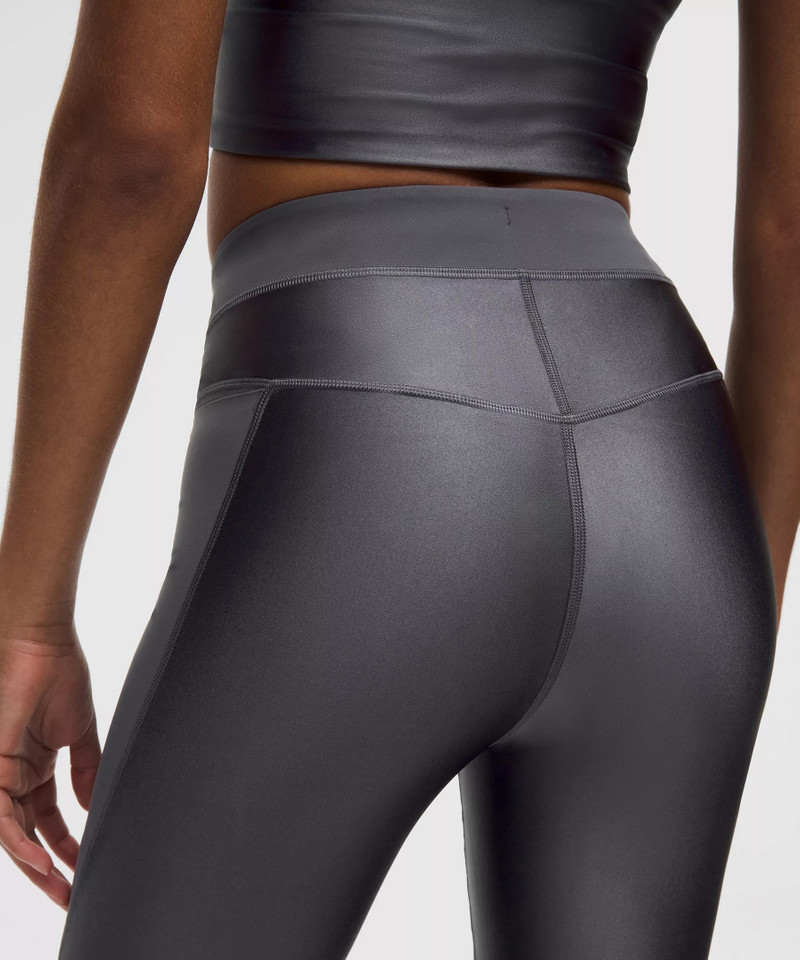 Satin Shine Panelled High-Rise Tight 25" *Wordmark 5