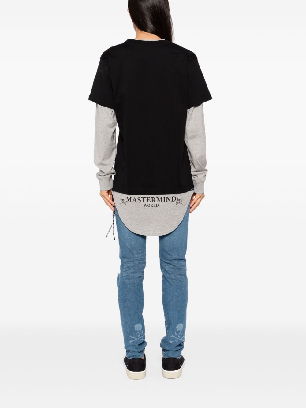logo-print T-shirt - 3