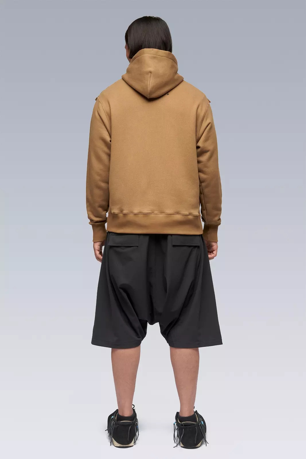 S26-PR Organic Cotton Hooded Sweatshirt Coyote - 4