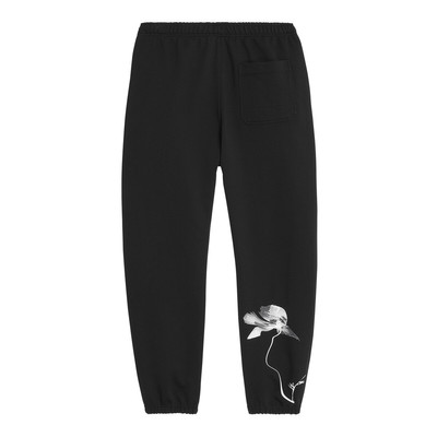 Y-3 Graphic French Terry Pants in Black outlook