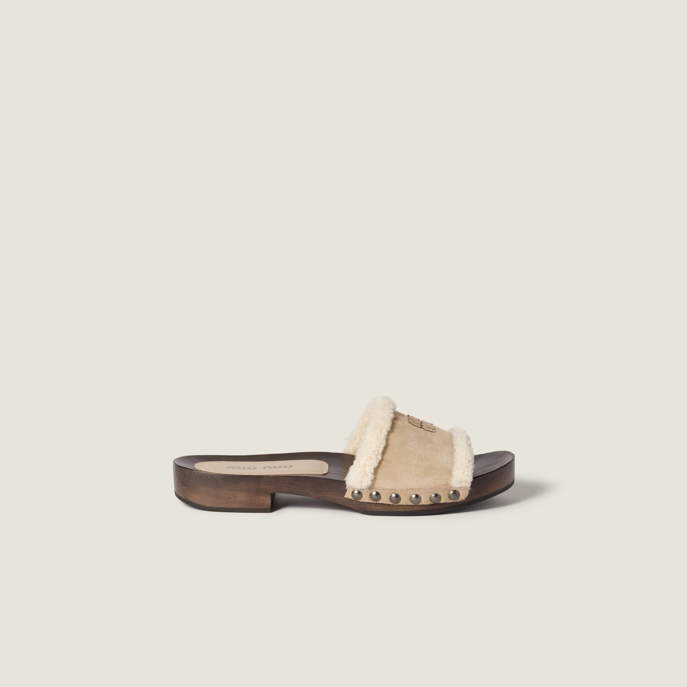 Suede clogs - 2