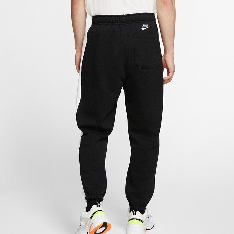 Nike Sportswear Jdi Embroidered Alphabet Contrasting Colors Fleece Knit Bundle Feet Sports Long Pant - 4