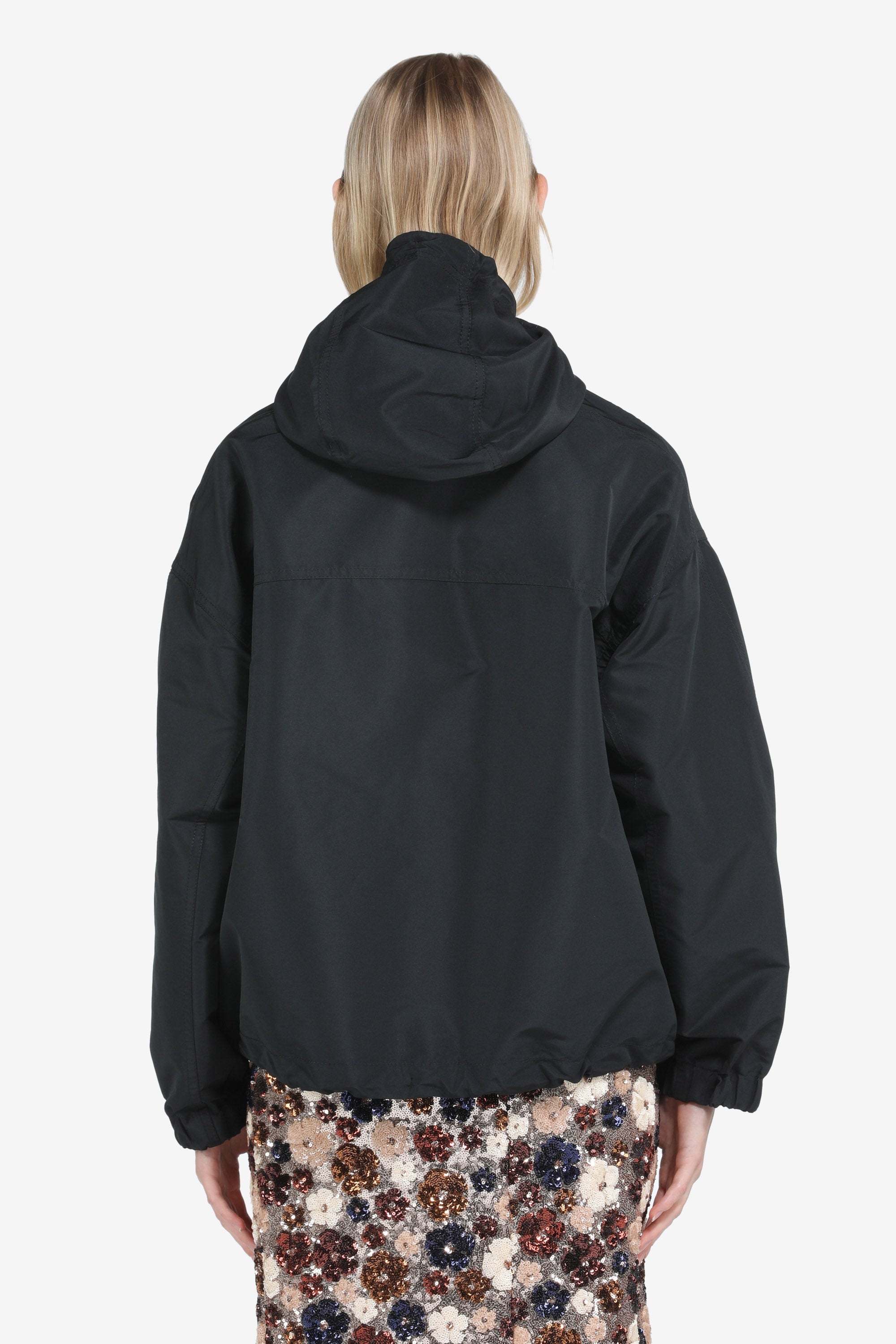 HOODED OVERSIZED JACKET - 2