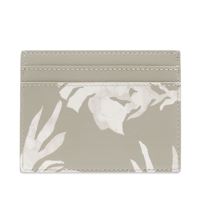 SAINT LAURENT Saint Laurent Palm Print Credit Card Holder outlook