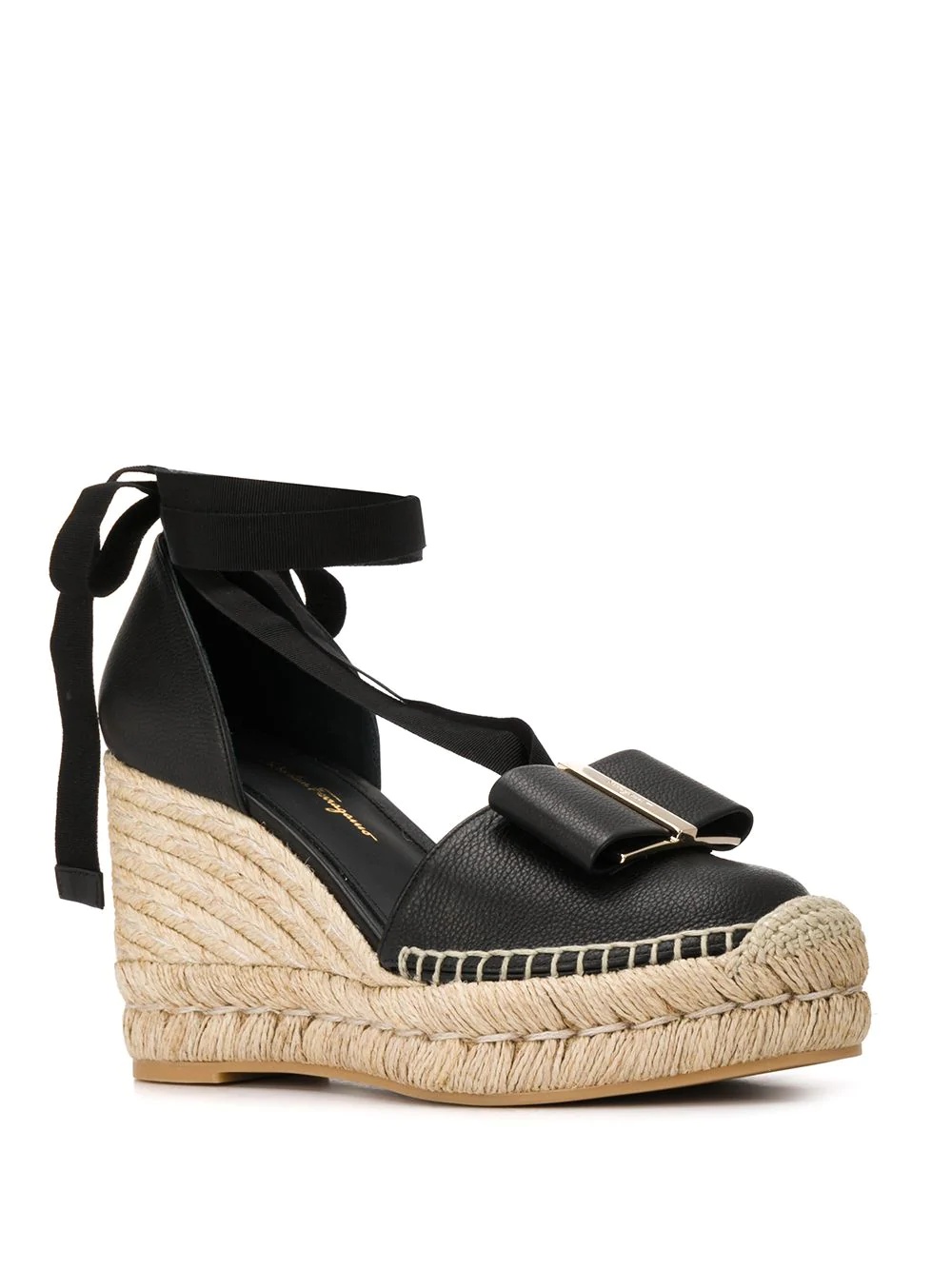 Vara bow wedge espadrilles - 2