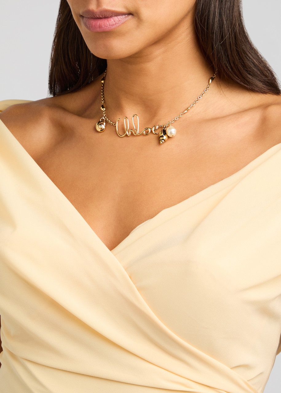 Chloe The Chloé Shells Logo Necklace - 2