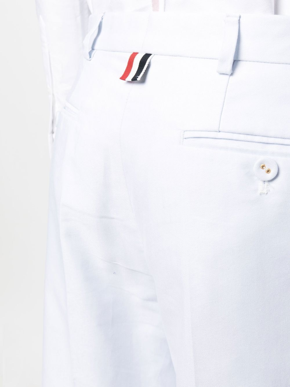 Sack tailored cotton cropped trousers - 5