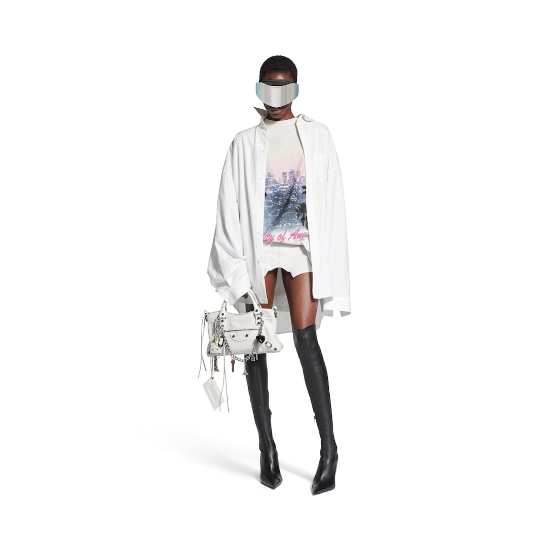 Women's Le City First Bag in White - 7