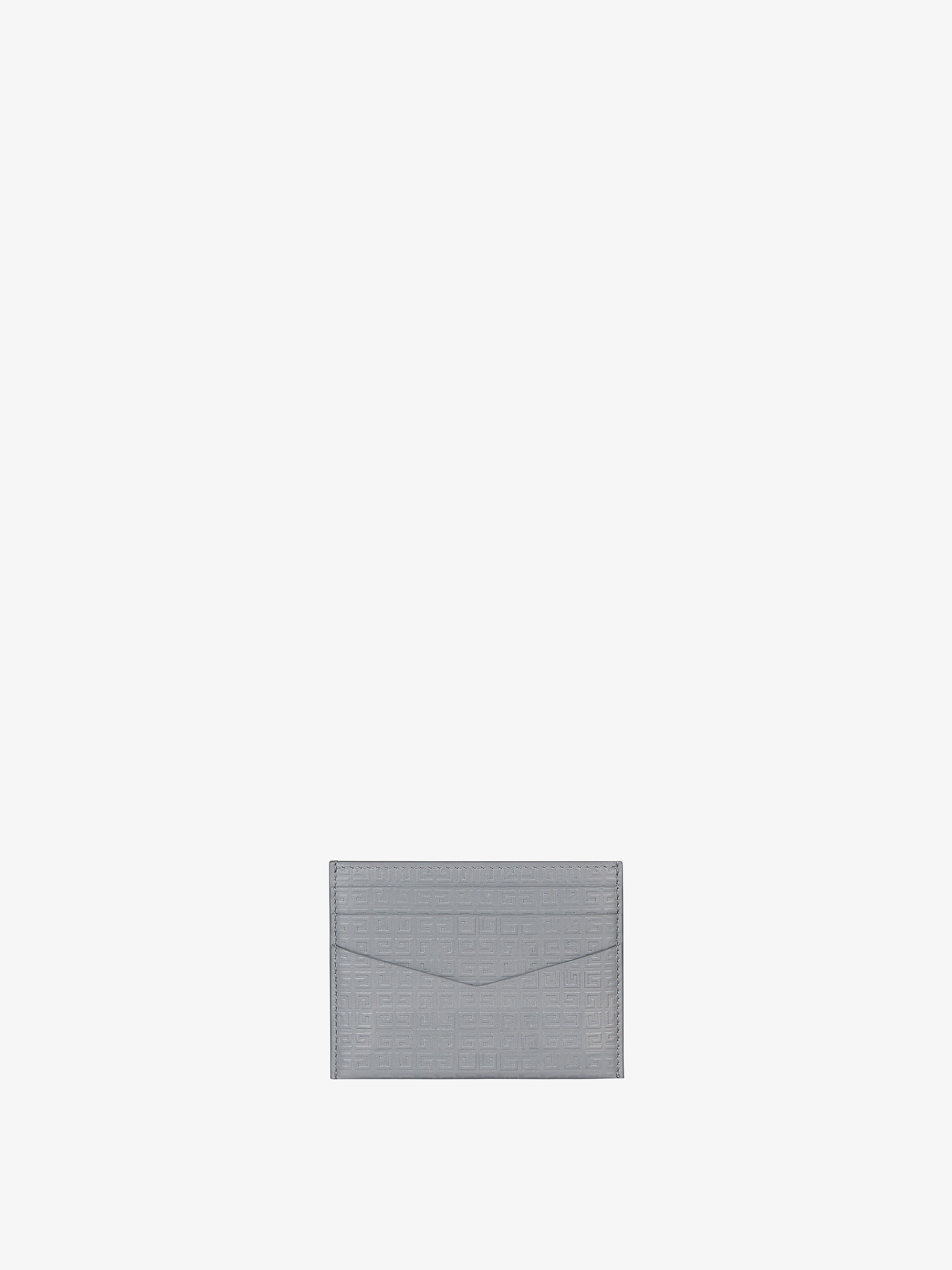 GIVENCHY CARD HOLDER IN 4G MICRO LEATHER - 3