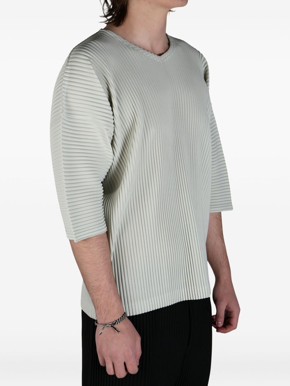pleated T-Shirt - 3