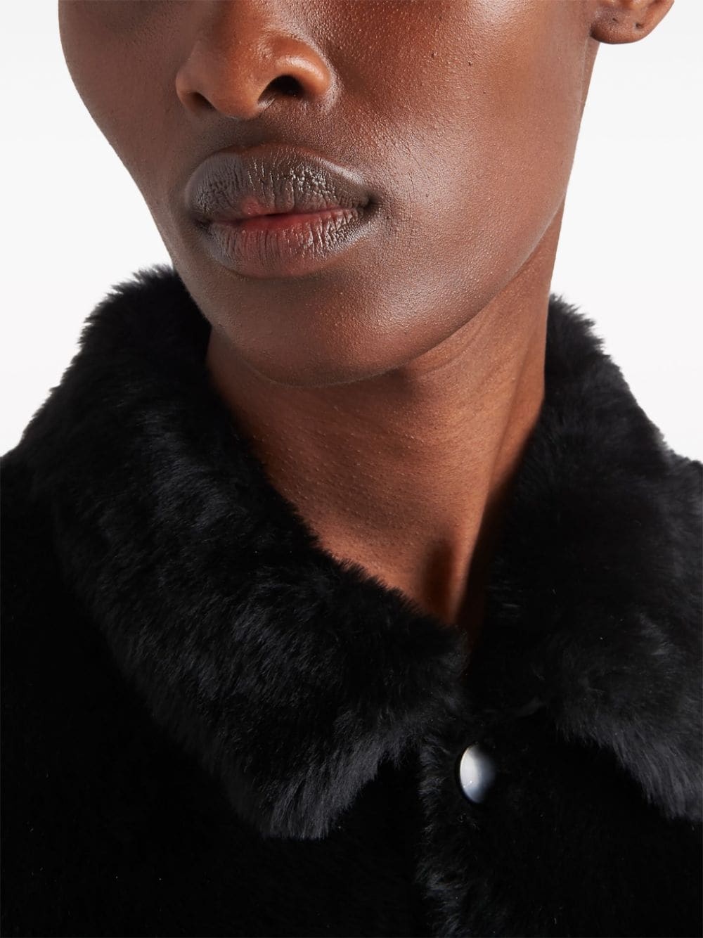 shearling blouson jacket - 5