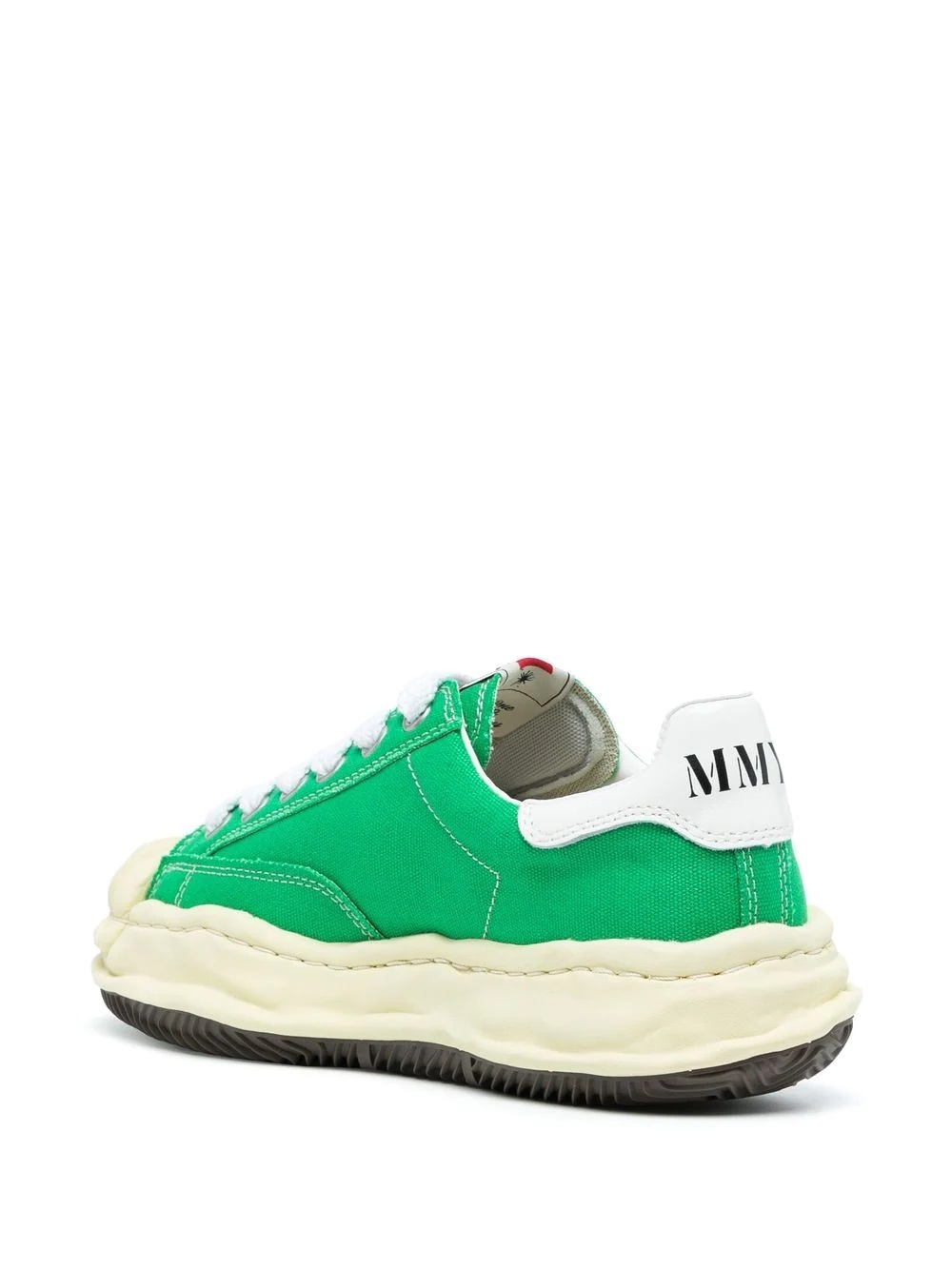 gum-rubber sole sneakers - 3