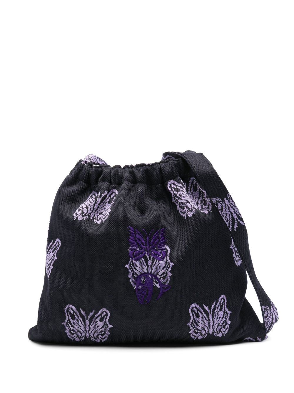 x Kae Tanaka jacquard shoulder bag - 1