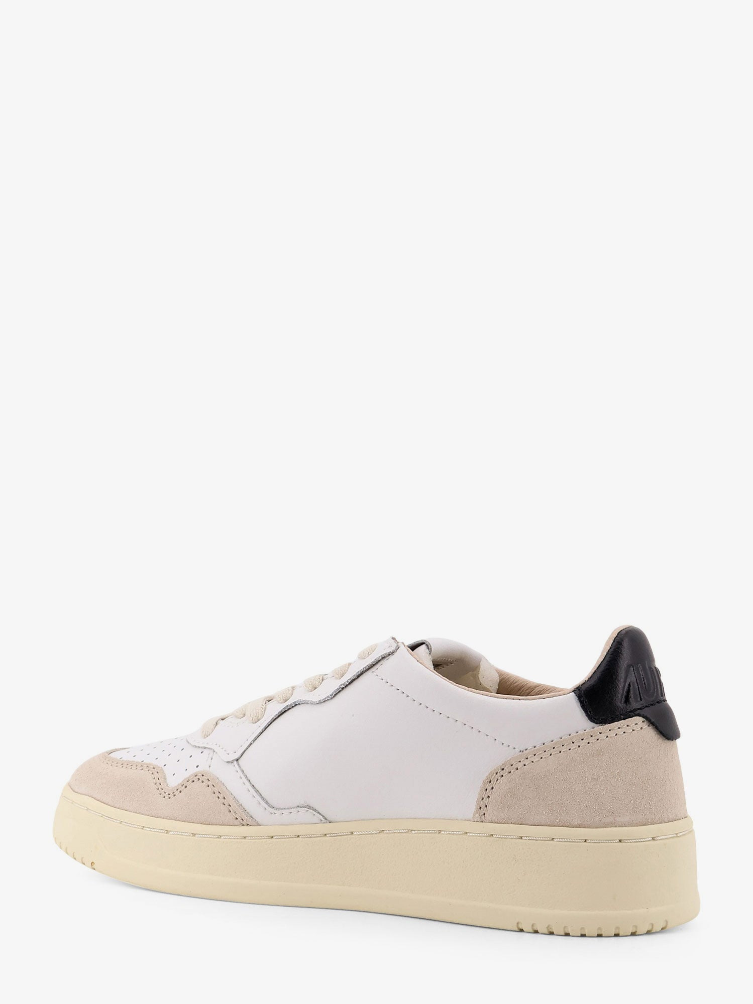 Medalist Low Leather Low-Top Sneakers With Suede Inserts - 3