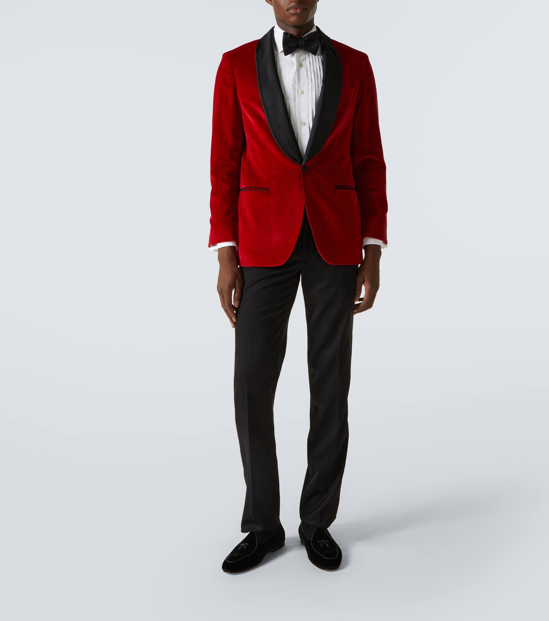 Luca wool tuxedo pants - 2