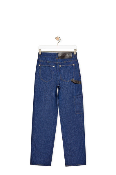 Loewe Workwear jeans in denim outlook