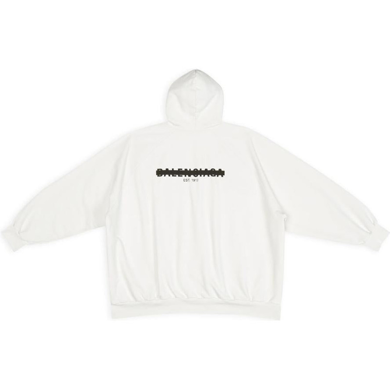 BALENCIAGA Balenciaga Strike 1917 Oversized Hoodie 'White' 697879TMVH29800 outlook