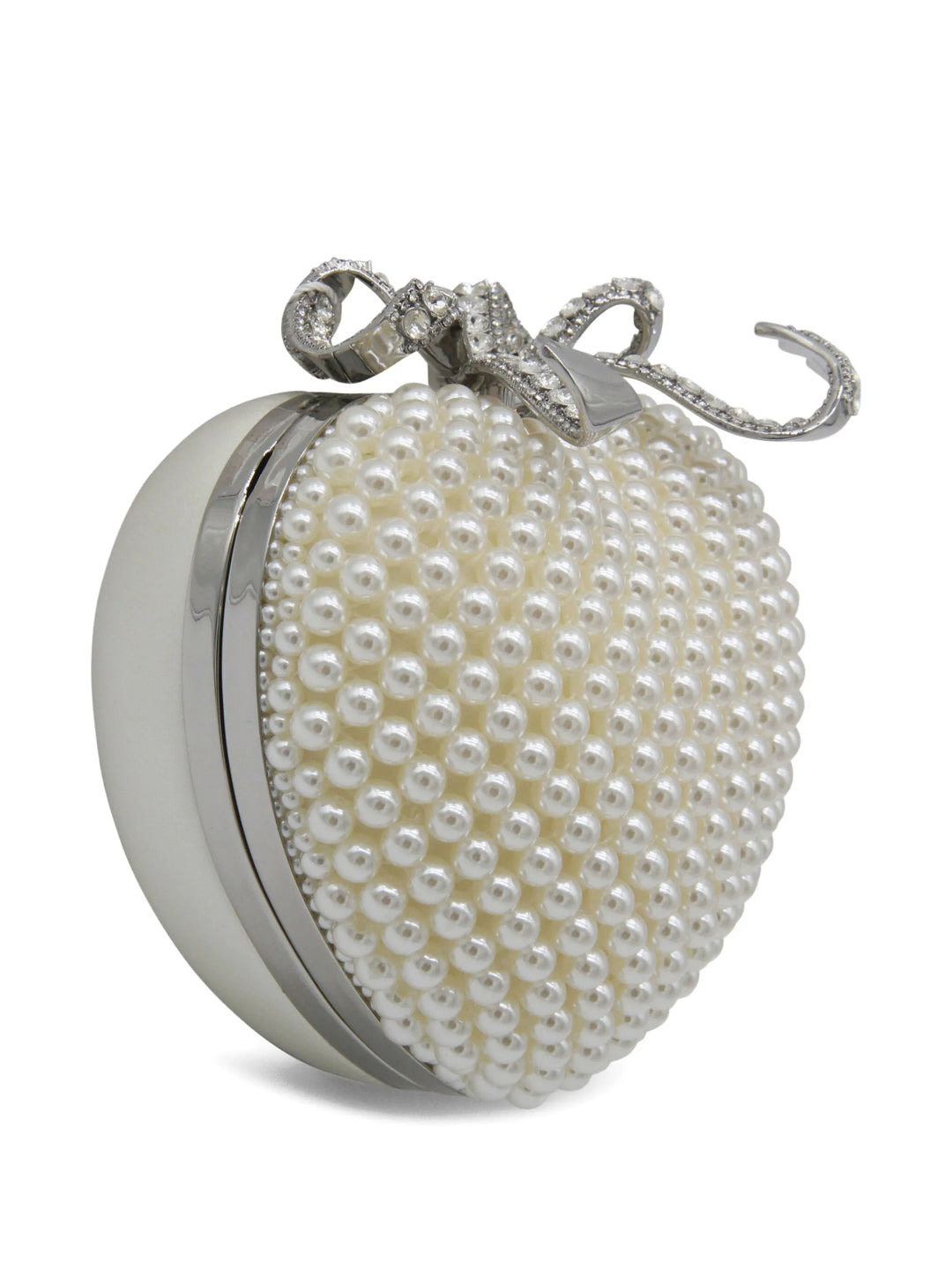 Pearl Heart Clutch Bag - 3
